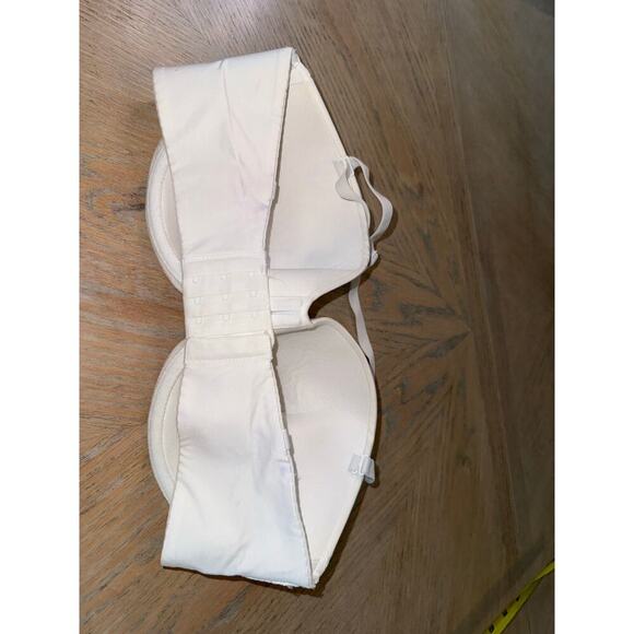 Victoria’s secret body by victoria lined strapless multiway bra white size 34DD - Picture 3 of 9